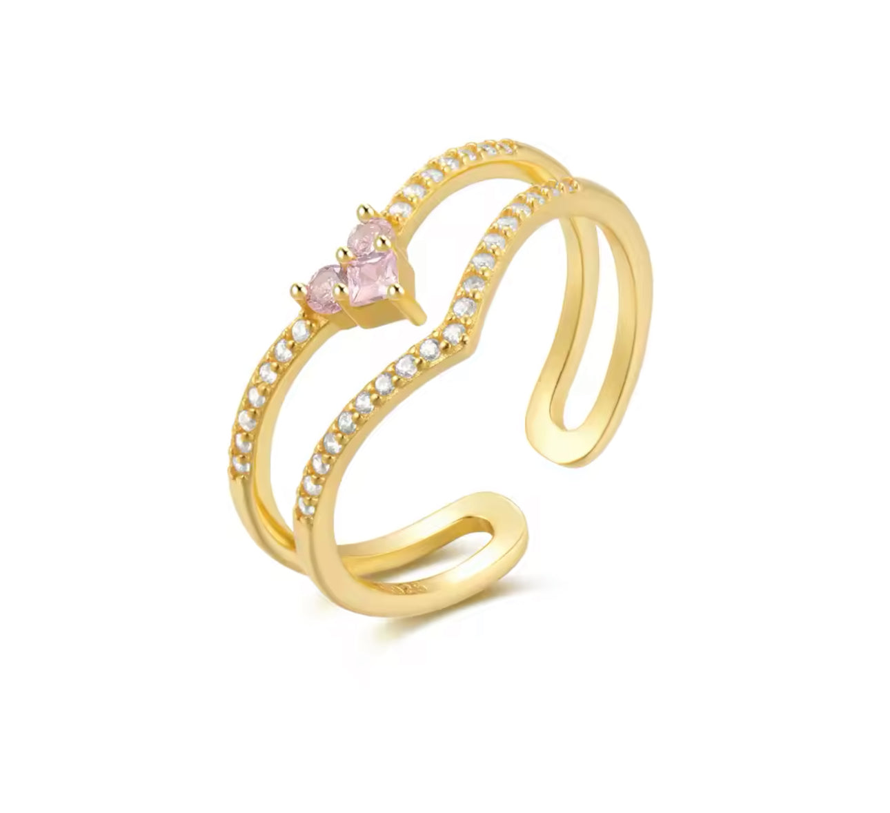 Ariel Amor Ring Ajustable