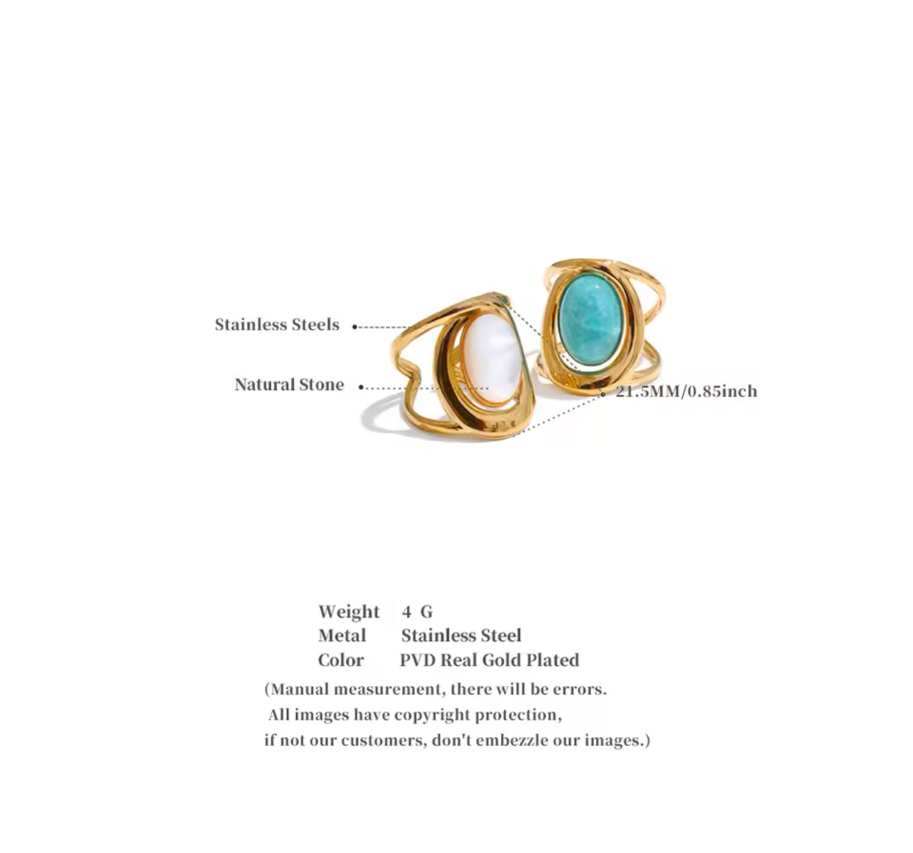 Kos Statement Ring