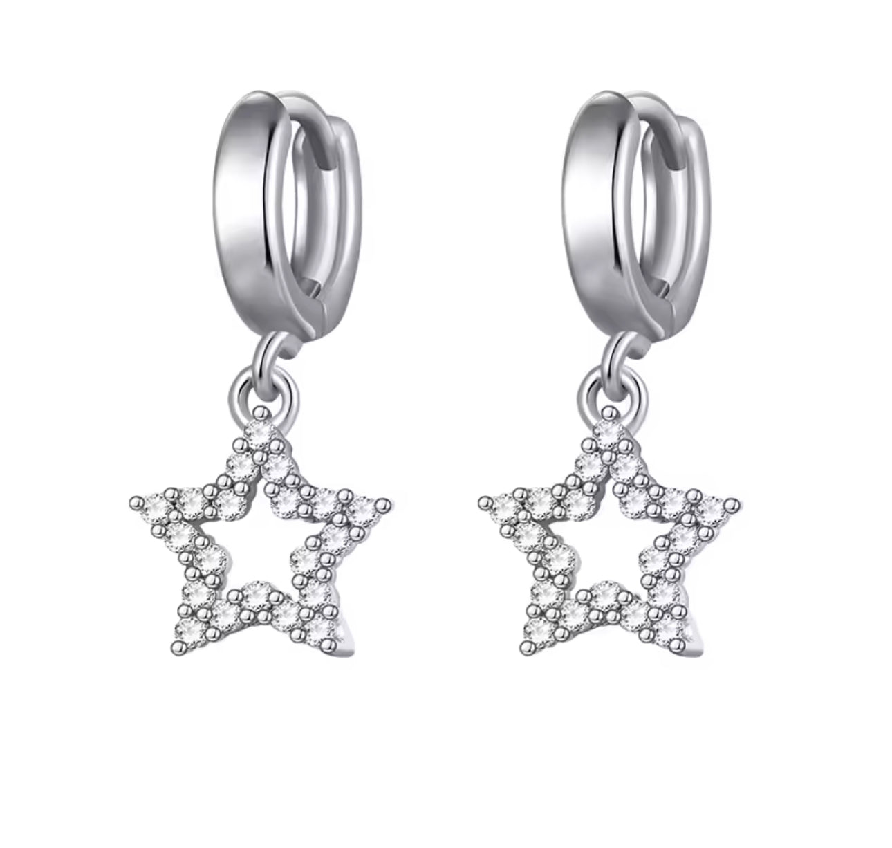 Star Girl Mini Hoop Earrings