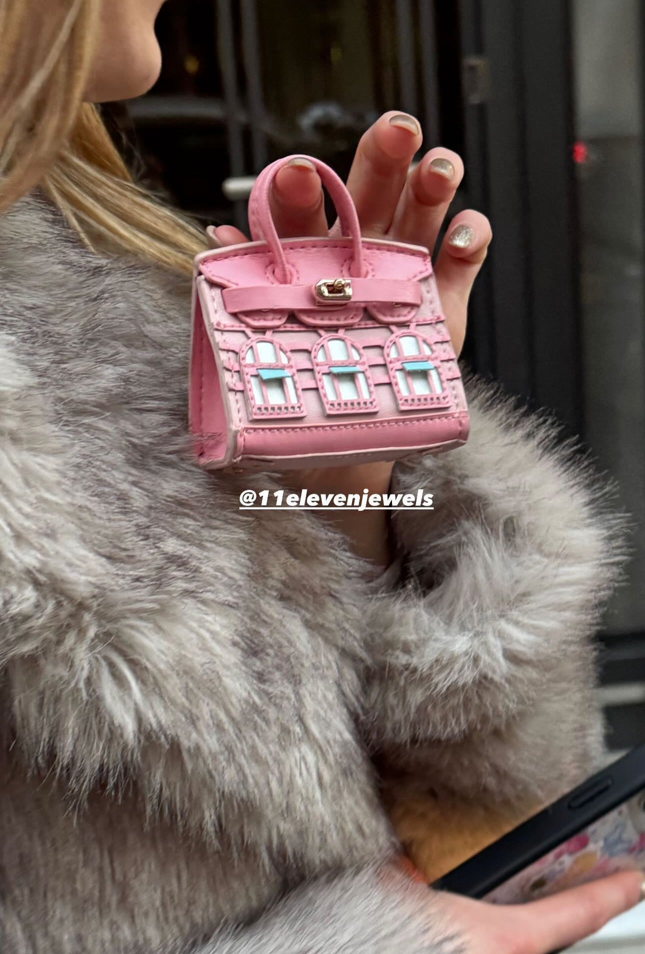 The Iconic Mini Birkin Bag AirPod Case