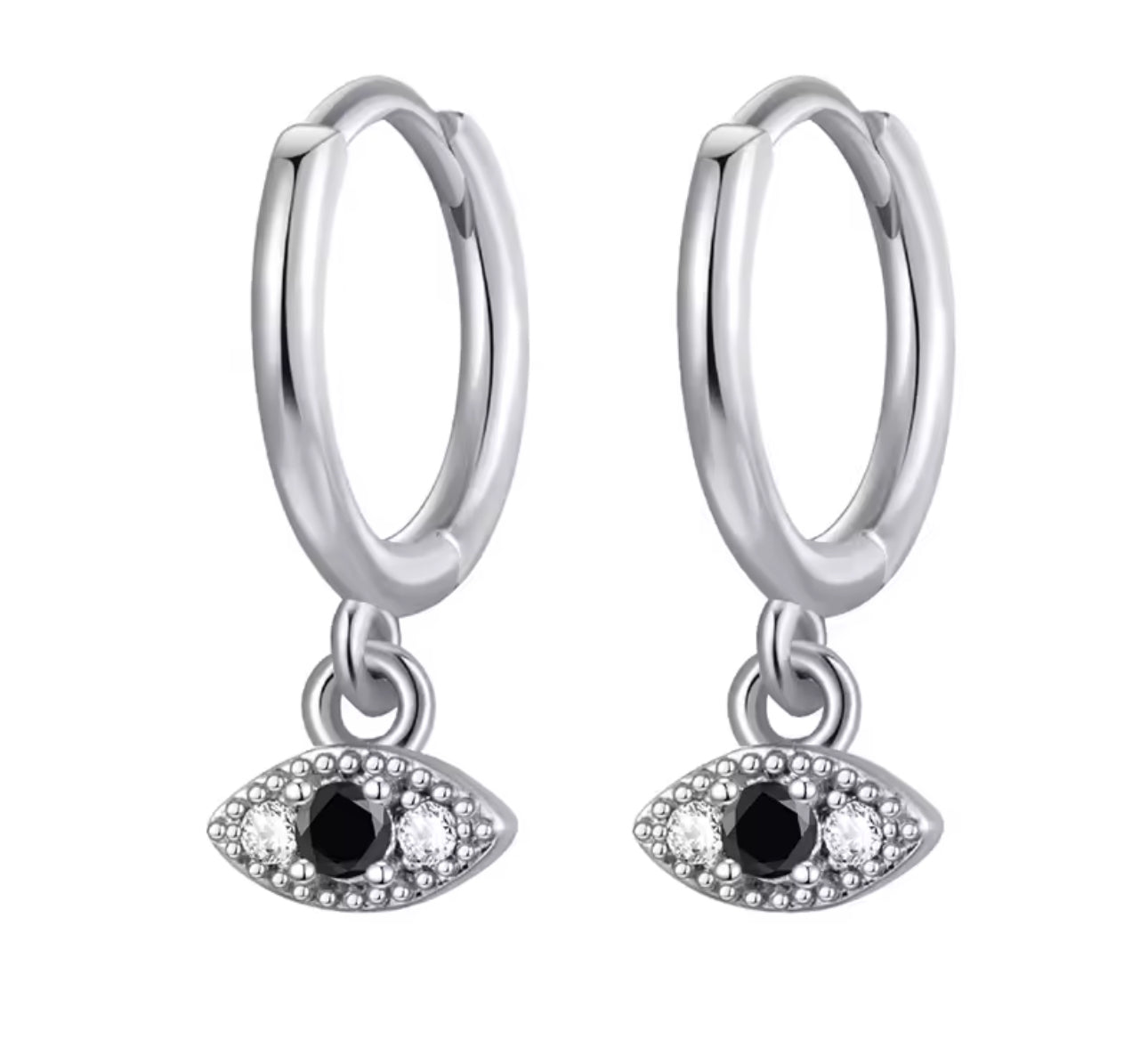 Protection Mini Hoop Earrings