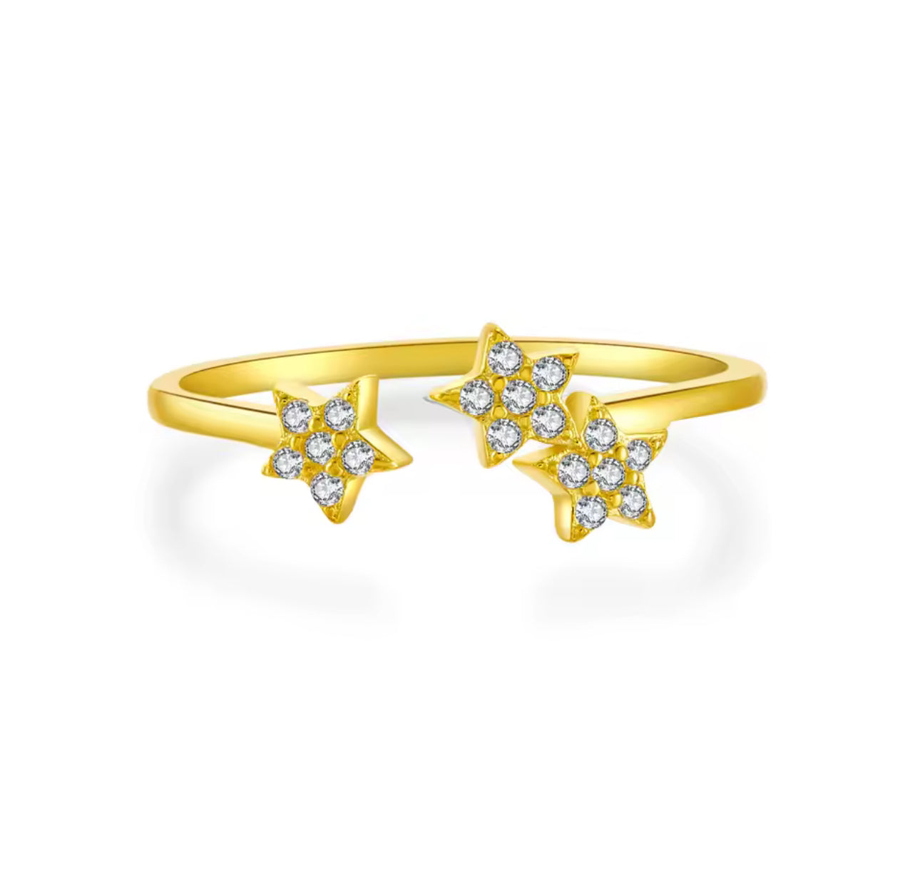 Star Gazer 925 Sterling Silver Ring