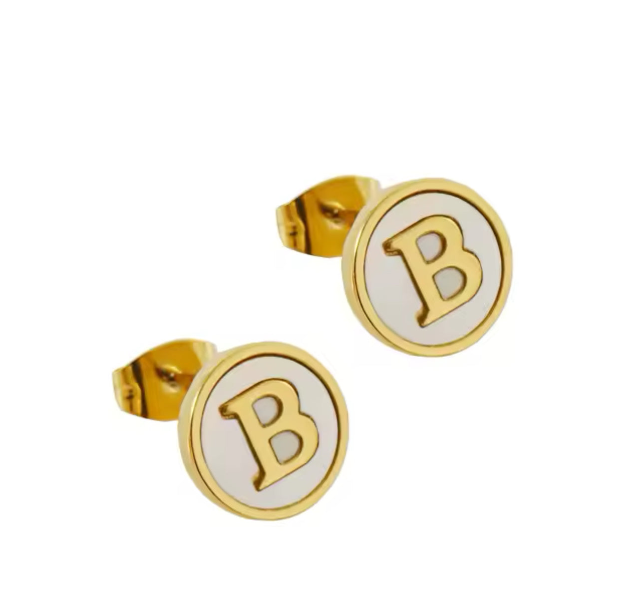 Custom Initial Earrings