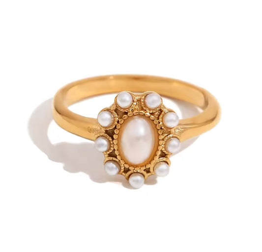 Sunny Pearl Ring