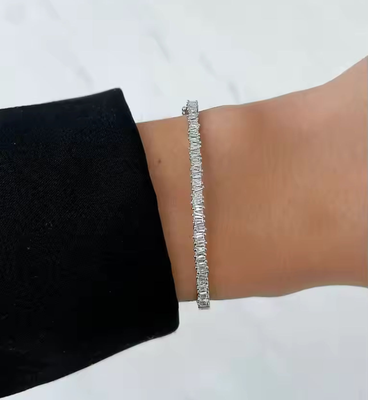 Sapphire Bangle Bracelet