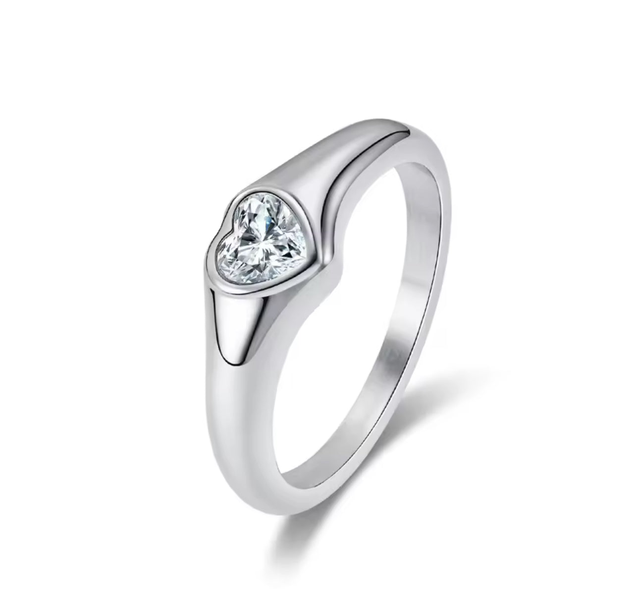 Timeless Heart Ring