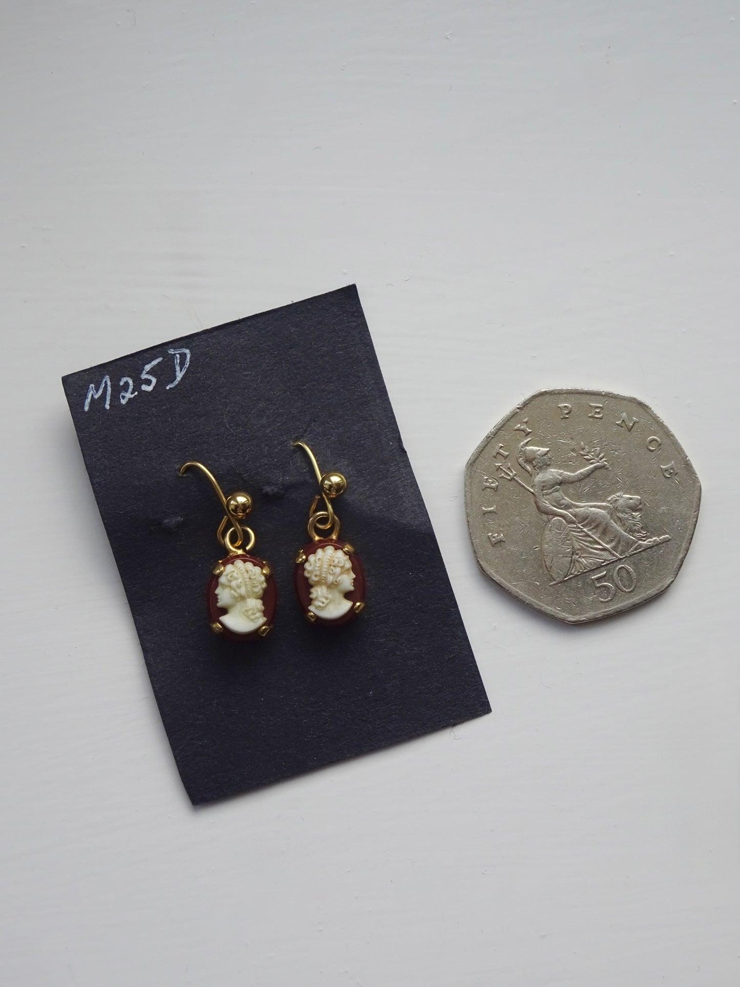 Antique Cameo Earrings