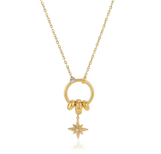Saffron Luna Necklace
