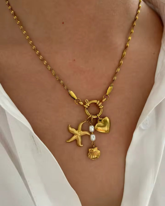 Meribella Charm Necklace