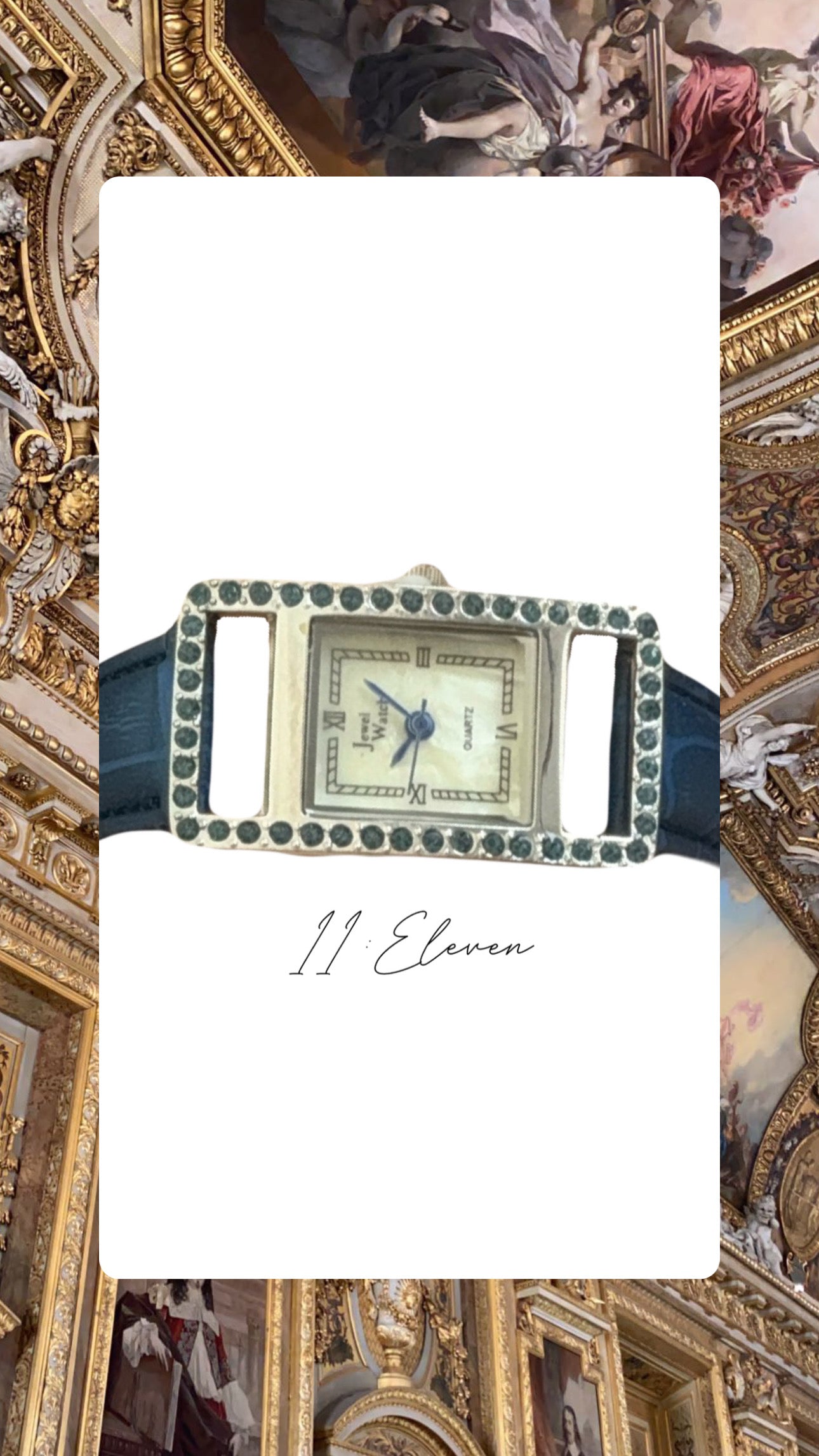 ‘Paris’ Vintage Watch (25 Collection) One Available