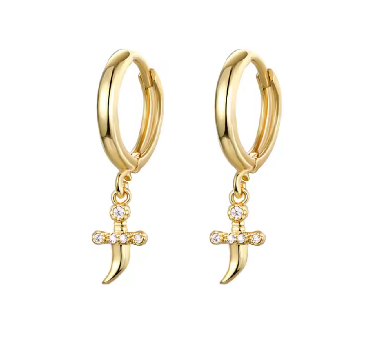Morocco Mini Hoop Earrings