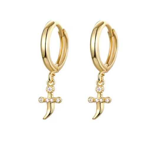 Morocco Mini Hoop Earrings