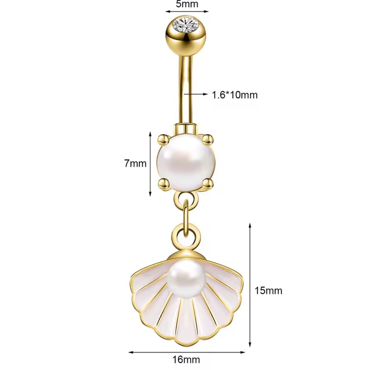 The Original - Shell Belly Ring