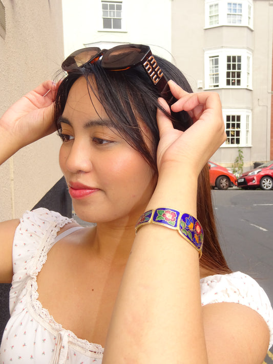 Vintage Patterned Bangle