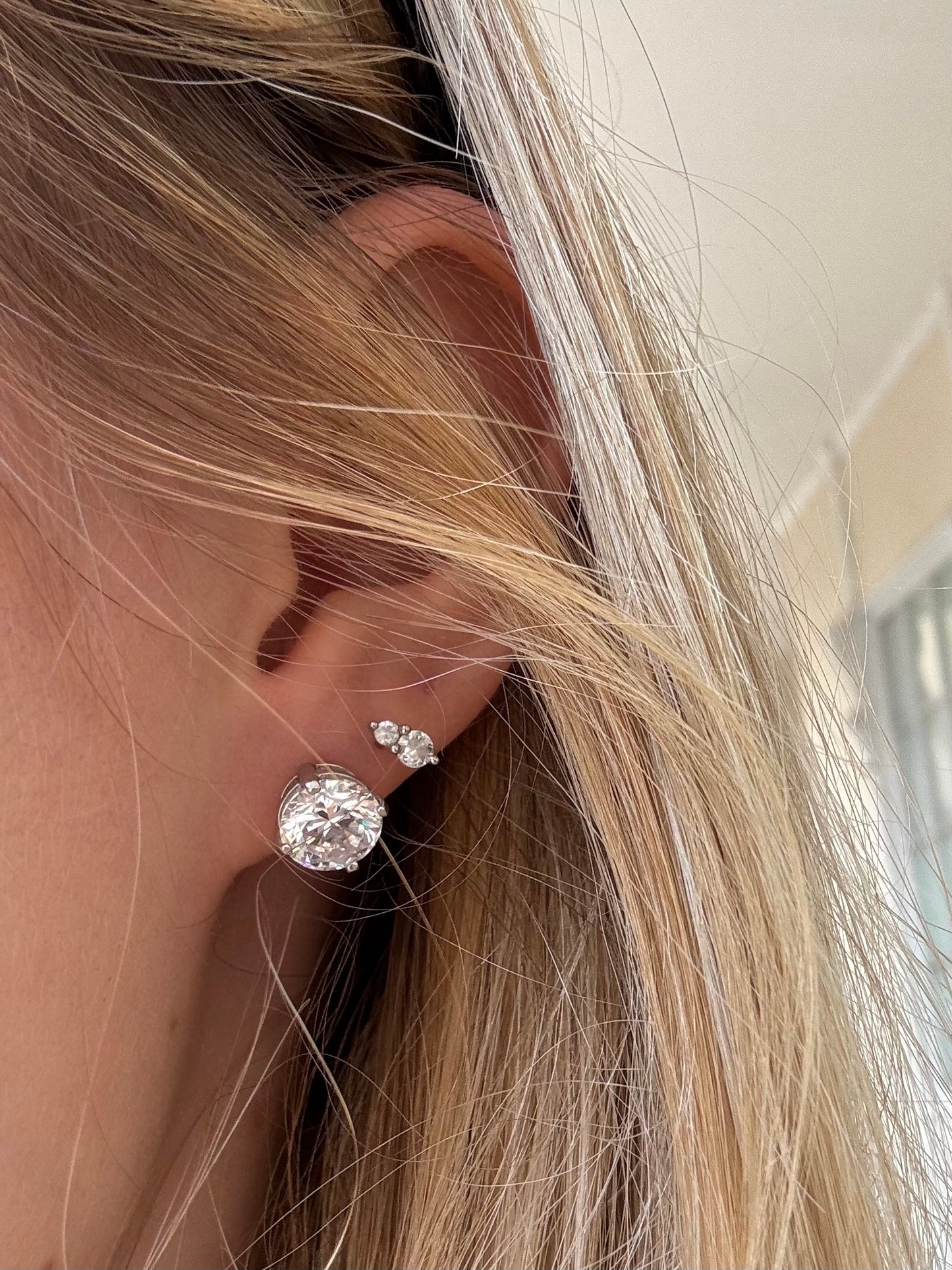 Marry Me - Diamenté Stud Earrings