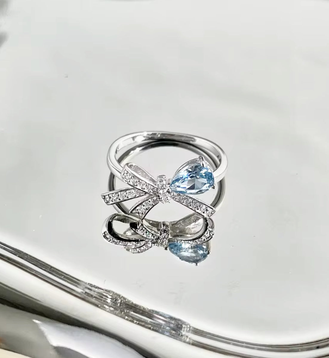 Paris Bow Design Ring