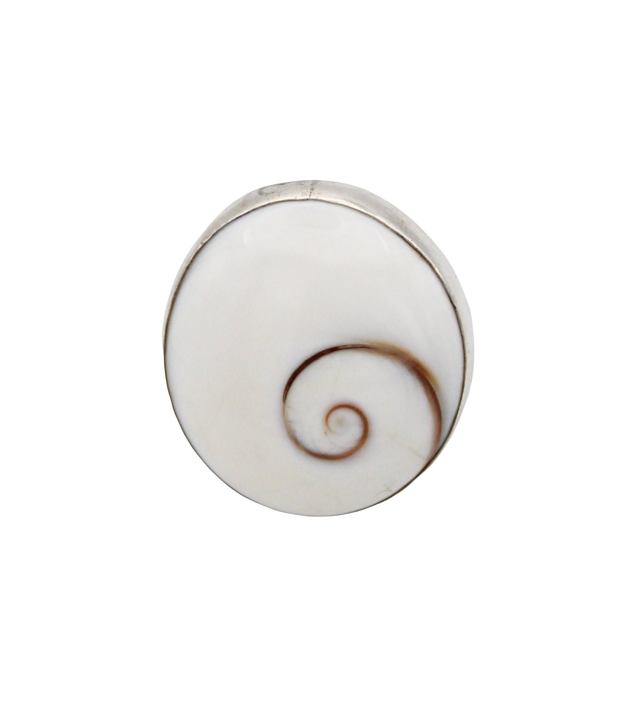 Sterling Silver Shell Statement Ring