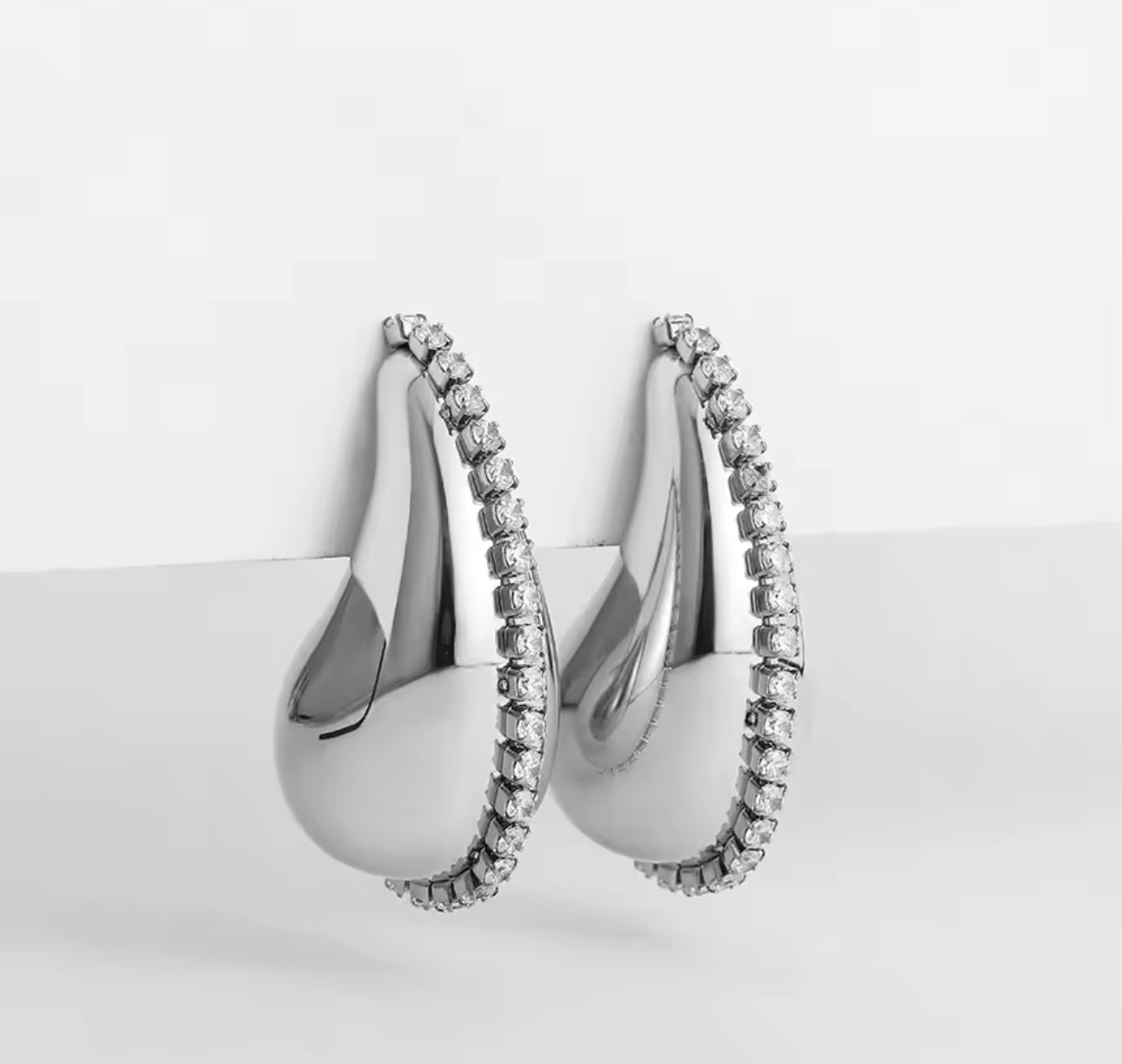 Beverly Teardrop Statement Earrings