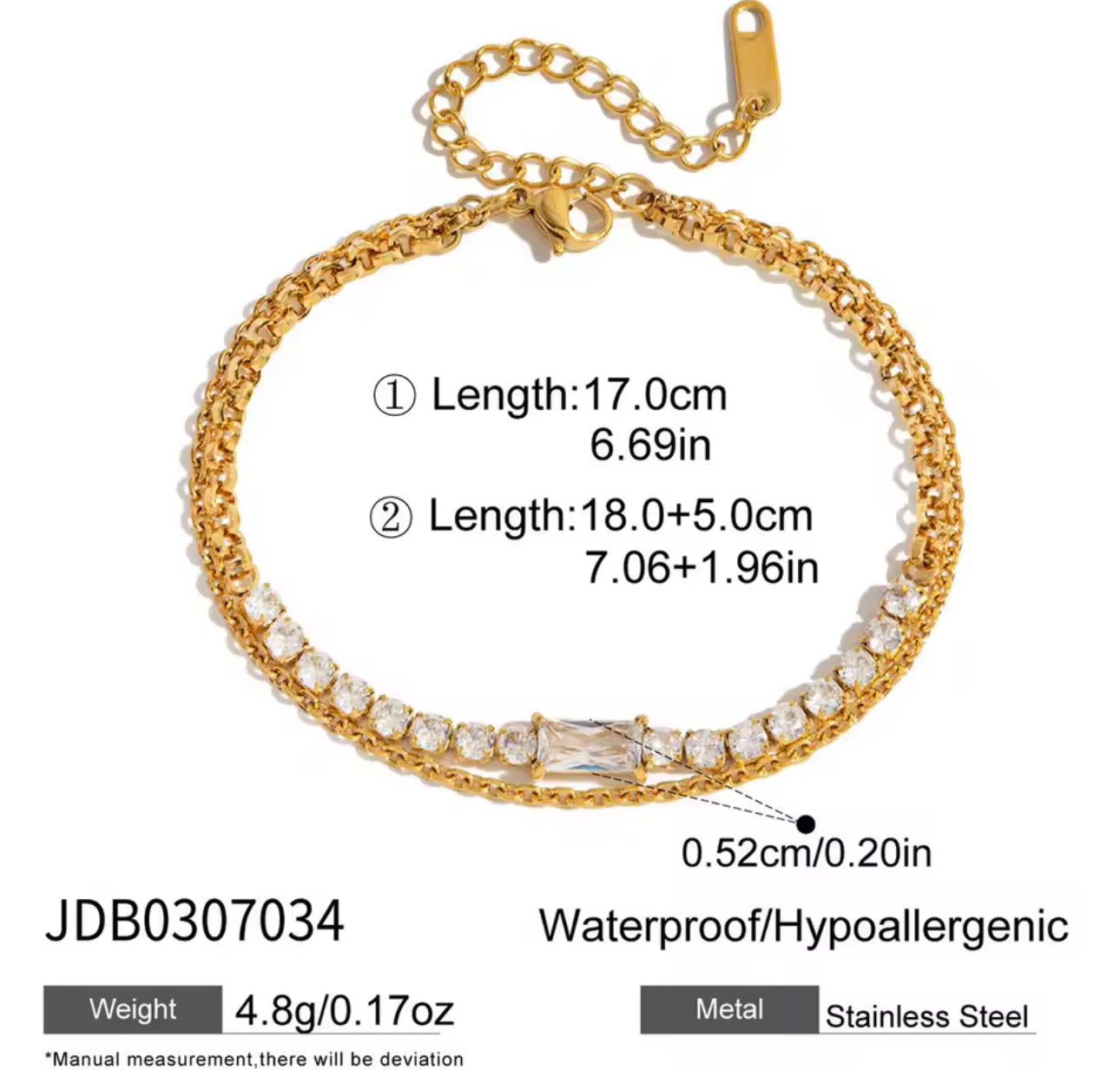 The Lumière Bracelet Stack