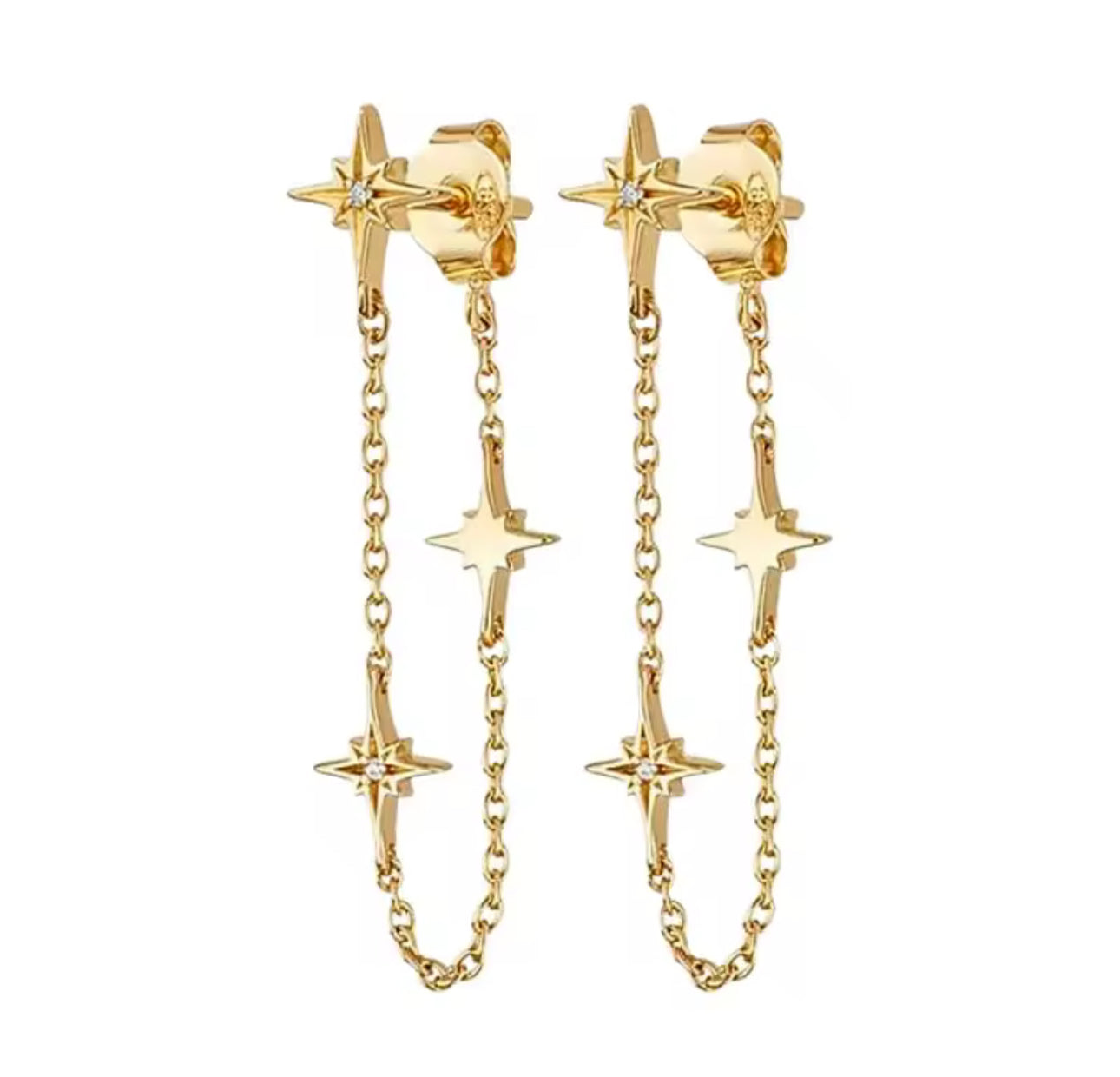 Estrella Chain Earrings