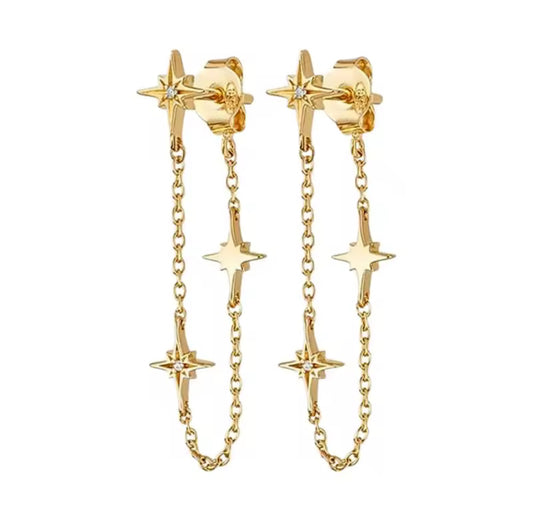 Estrella Chain Earrings