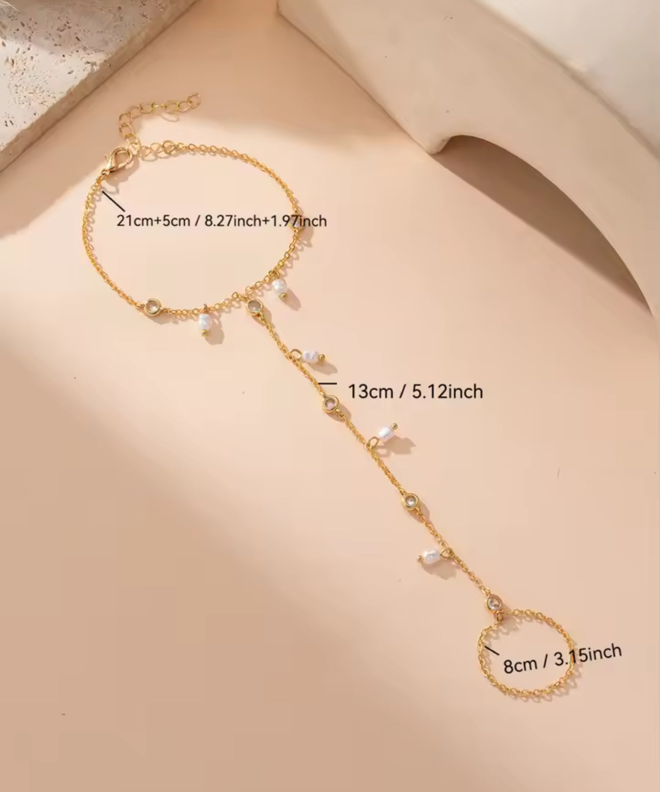 Pearl Party Hand Chain