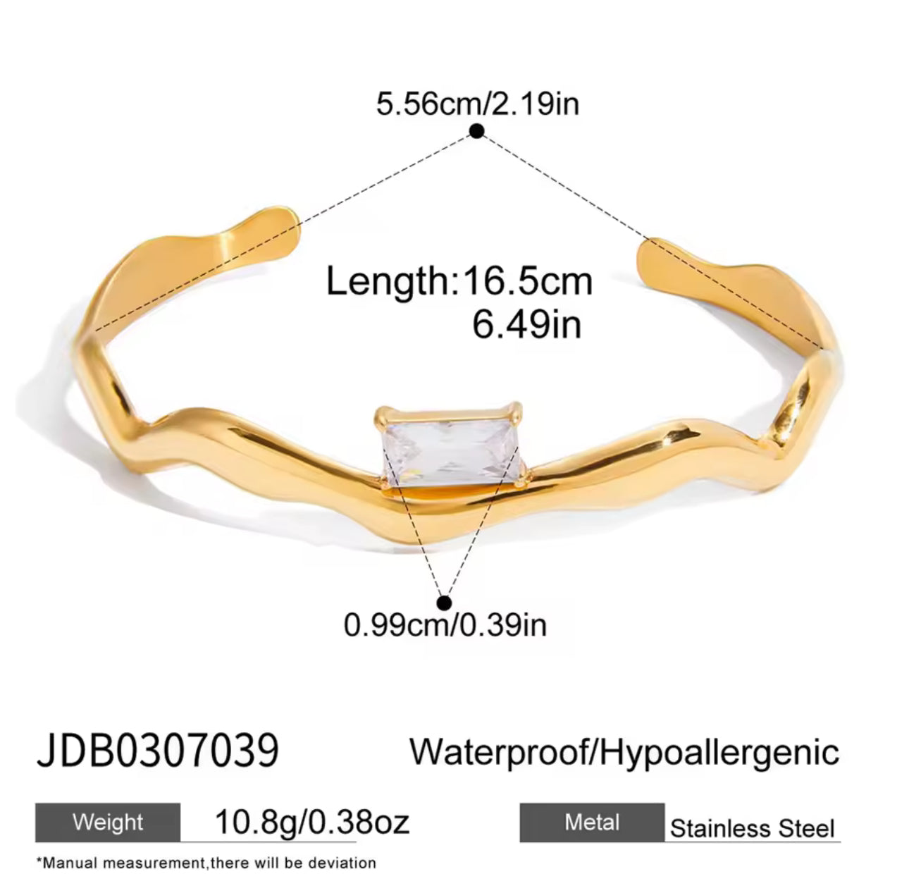 Aurelia Sculpt Bracelet Stack