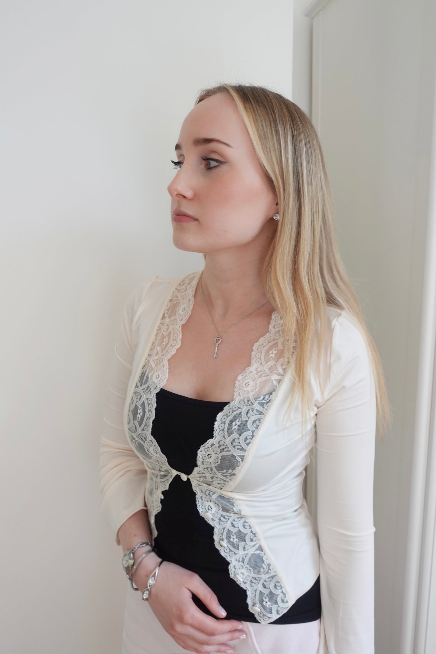 'The Key to My Heart' Sterling Silver Necklace