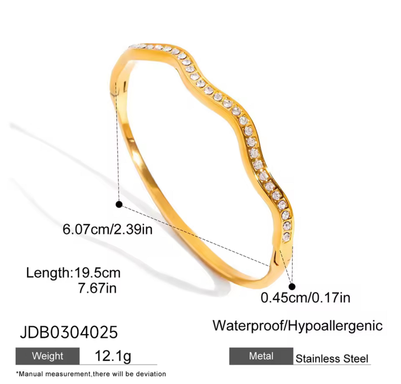 Aurelia Sculpt Bracelet Stack