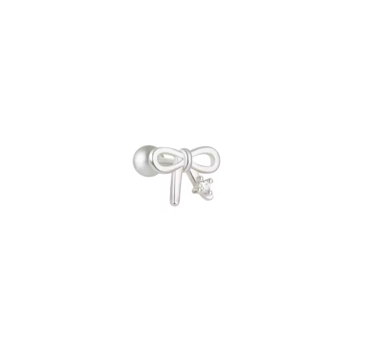 Madison Helix Stud Earring