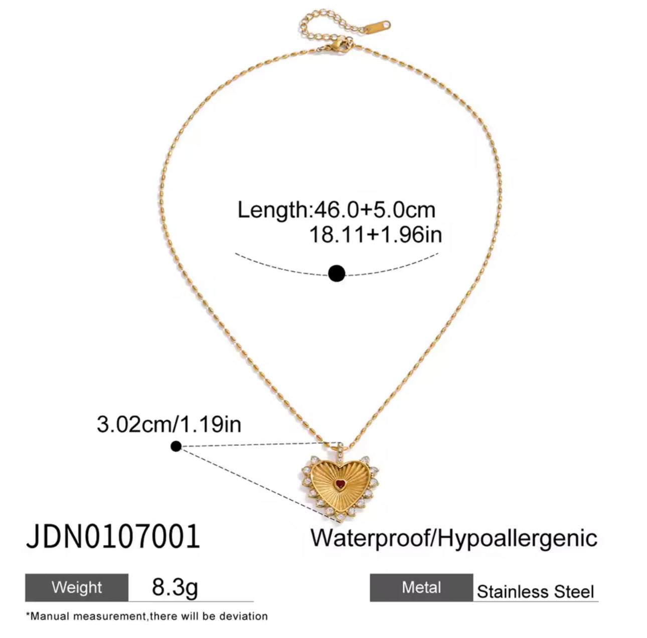 Coeur Lover Pendant Necklace