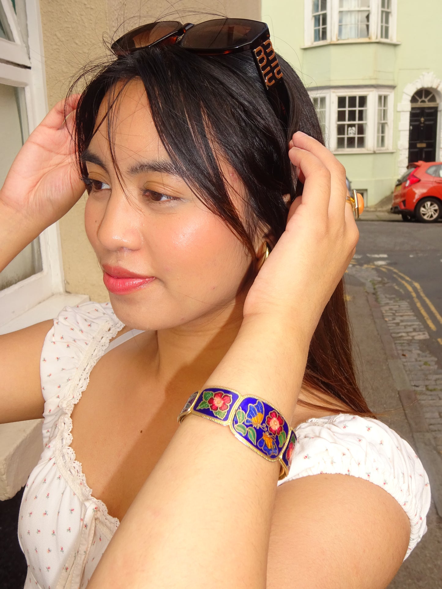 Vintage Patterned Bangle