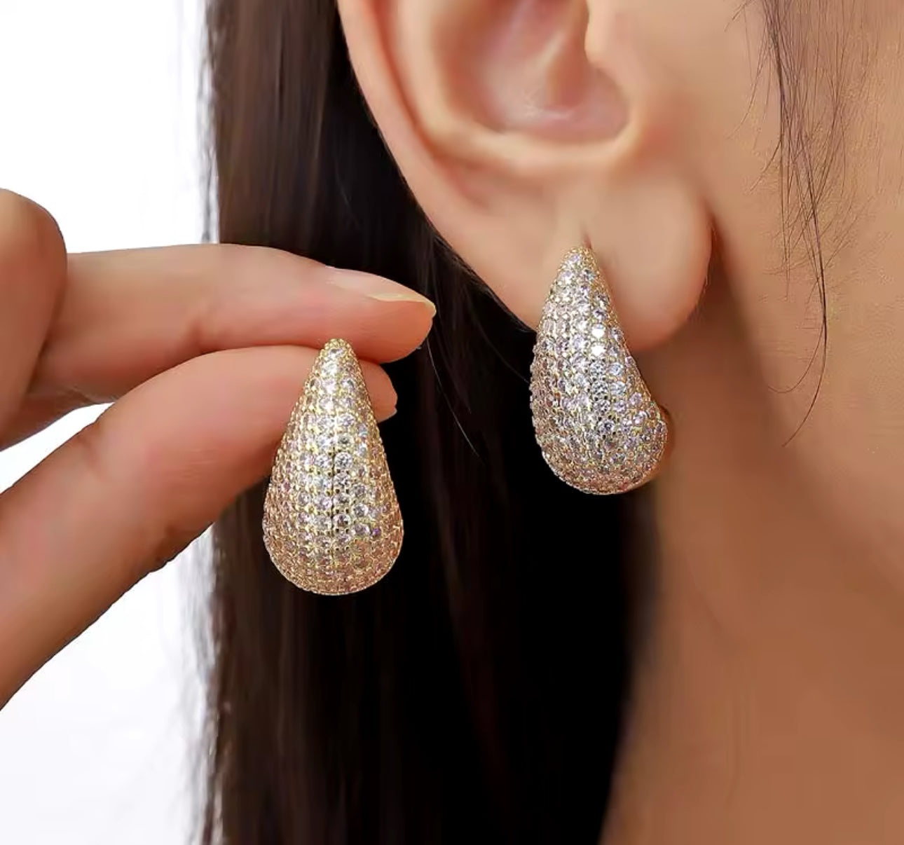 ‘She’s Extra’ TearDrop Earrings