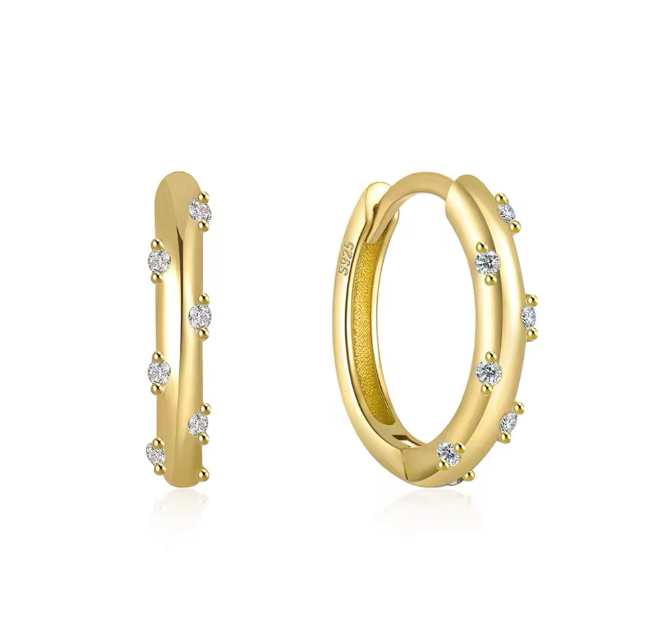 Faye Mini Hoop Earrings