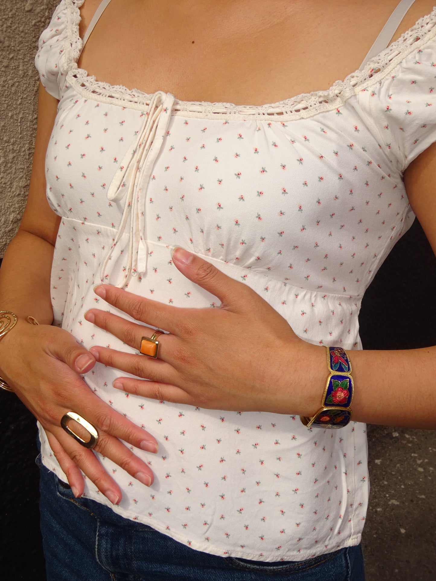 Vintage Patterned Bangle