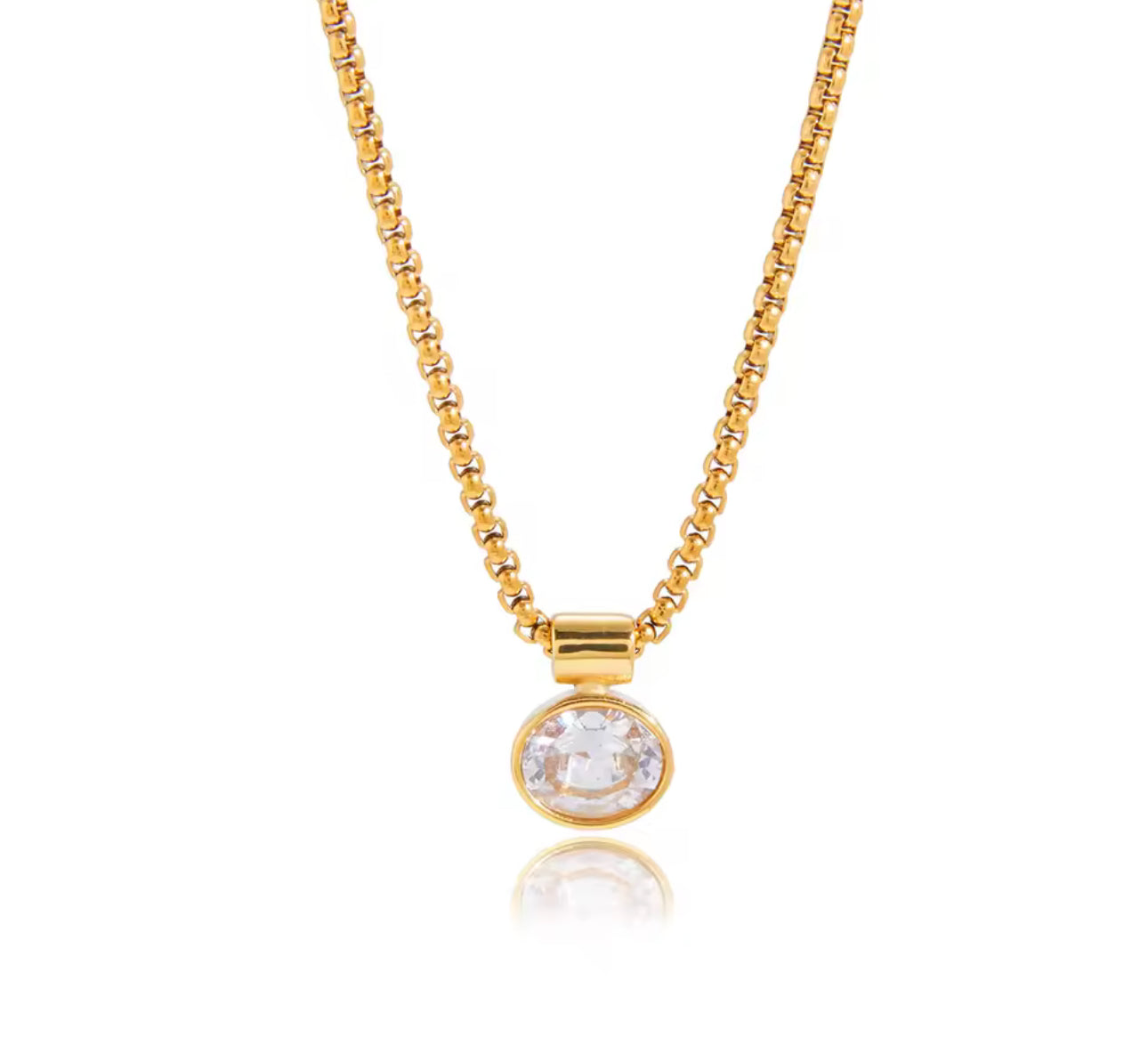 Canaria Golden Gem Necklace