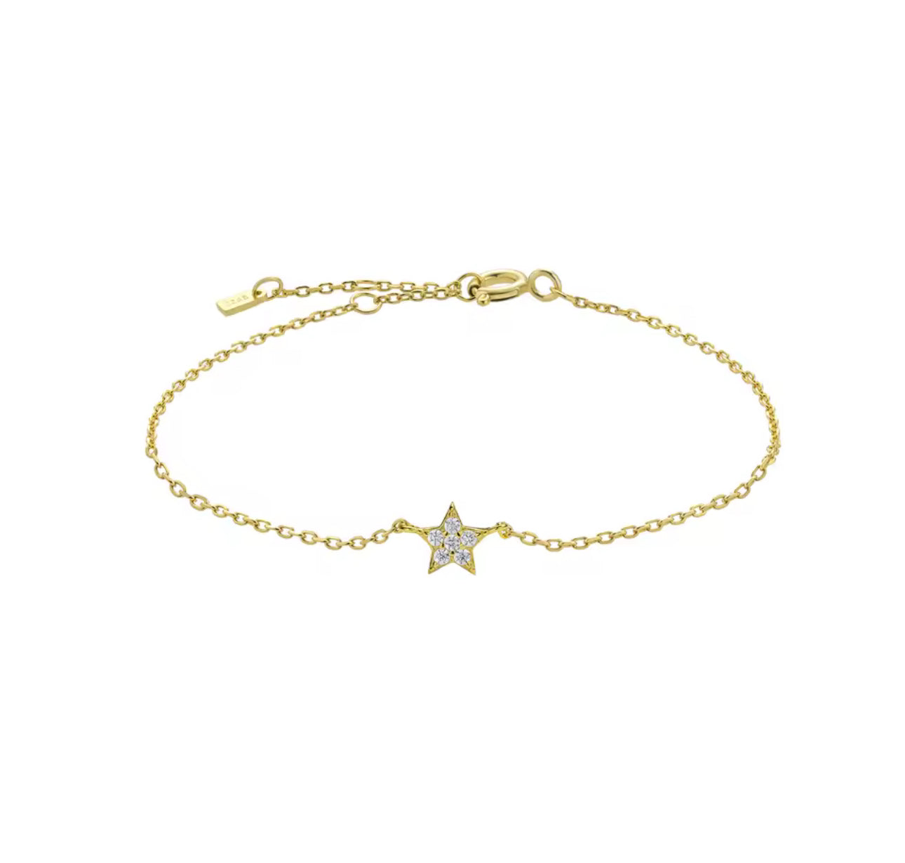 Star Gazer 925 Sterling Silver Bracelet