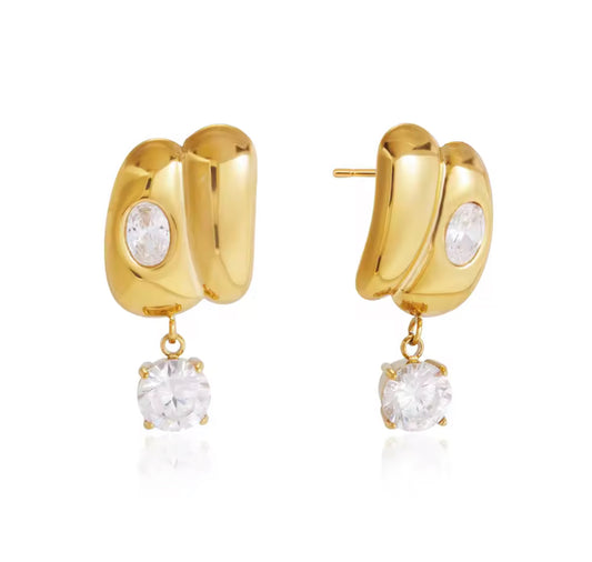 The Aurelia Gold Earrings