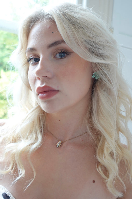 Vintage 3 Drop Pendant Necklace