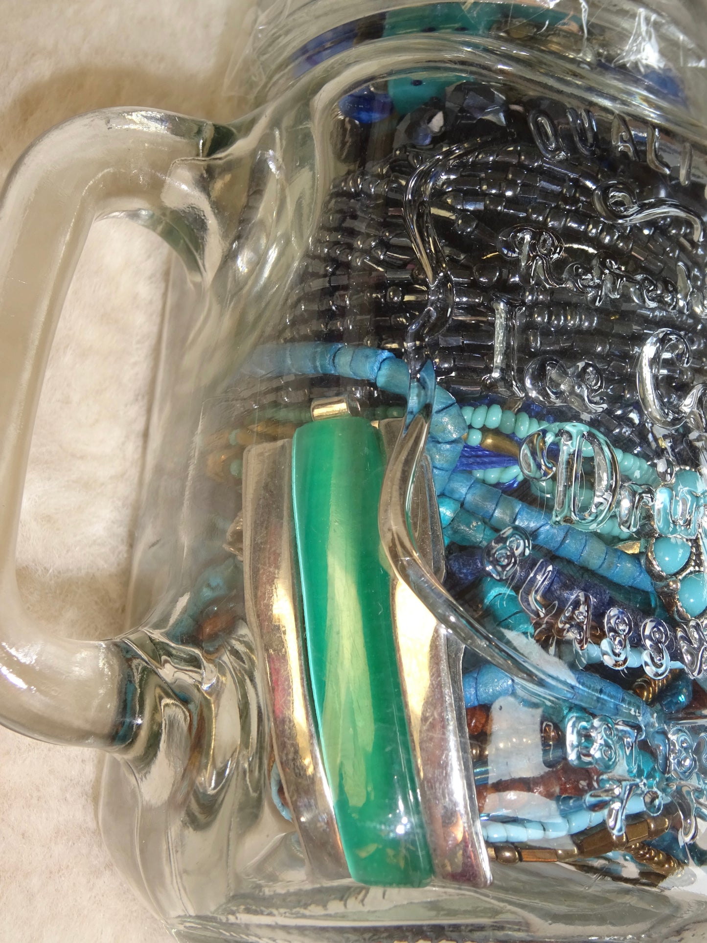Blue Boho Mystery Jewellery Jar