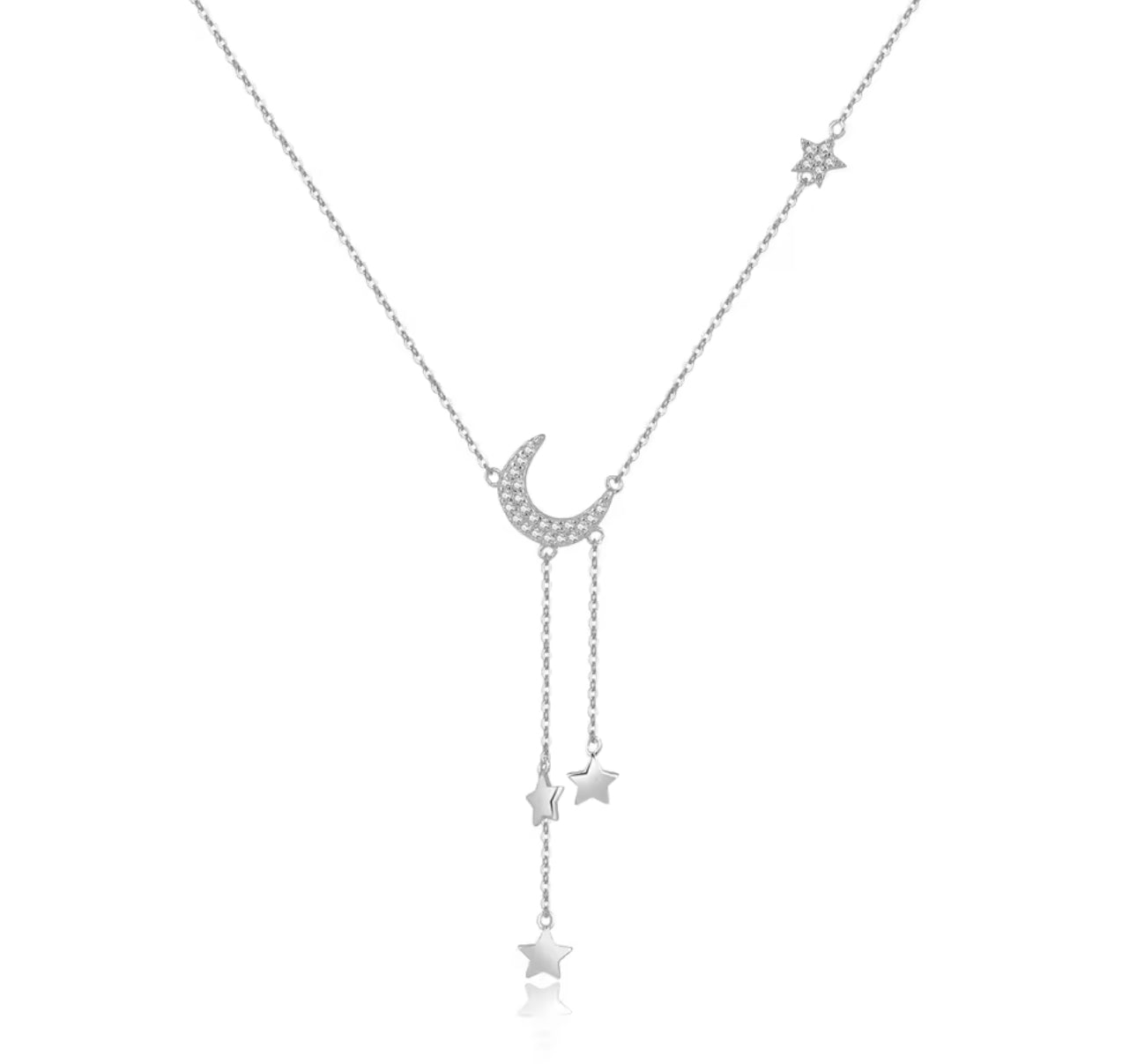 Moon Drop 925 Necklace