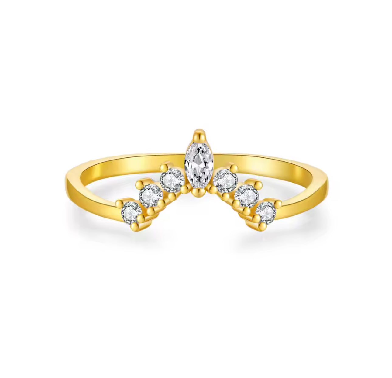 Princesa Rosa 925 Ring
