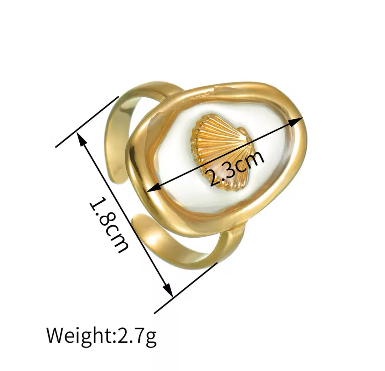 The Chelle Ring Adjustable