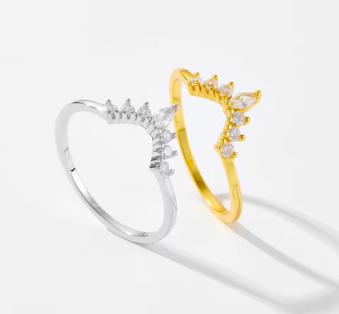 Princesa Rosa 925 Ring