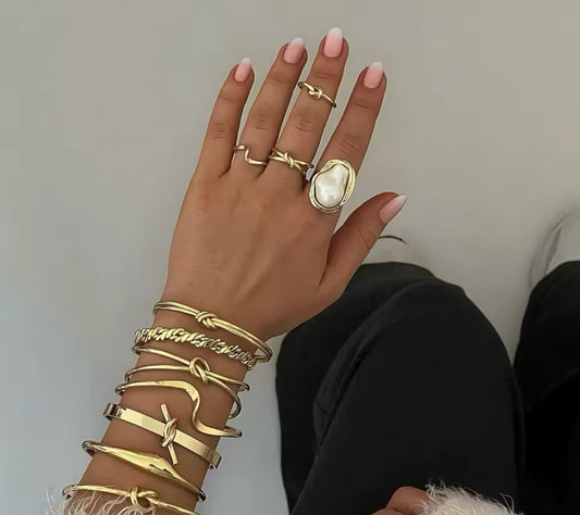 Paradise Pearl Ring Adjustable