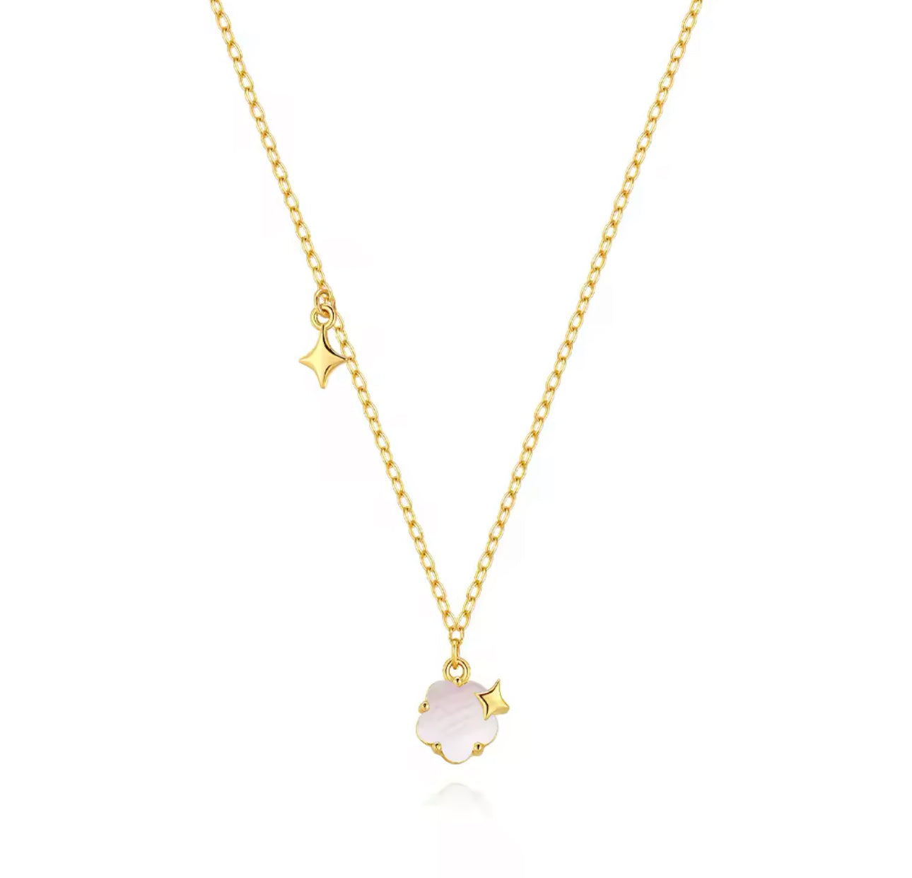 Oslo Mini Clover Necklace