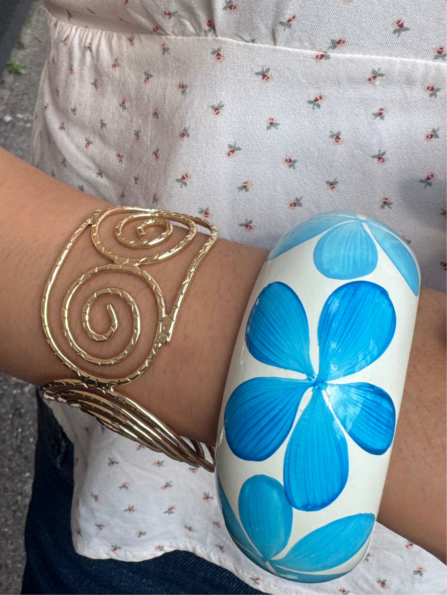 90s Hawaii Acrylic Bangle