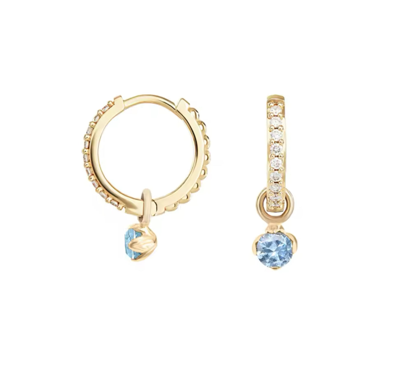 Cinderella Mini Hoops