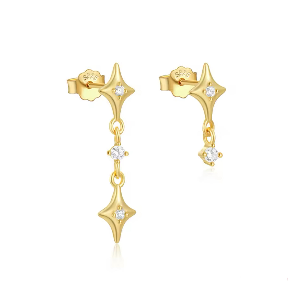 Stary Night Drop Earrings