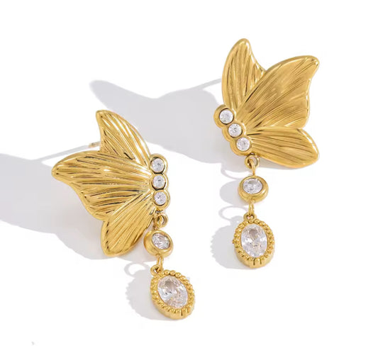Bella Butterfly Earrings